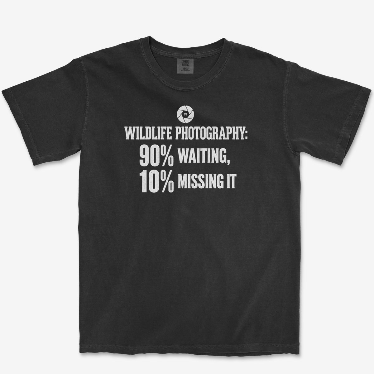 Ninety Percent Waiting Tee — black