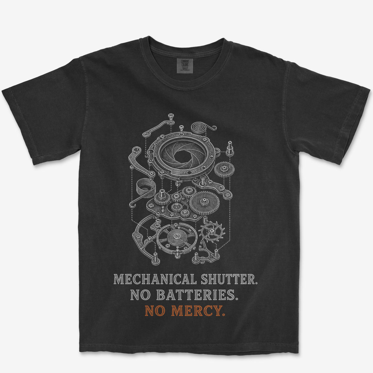 No Batteries Required Heavyweight Tee