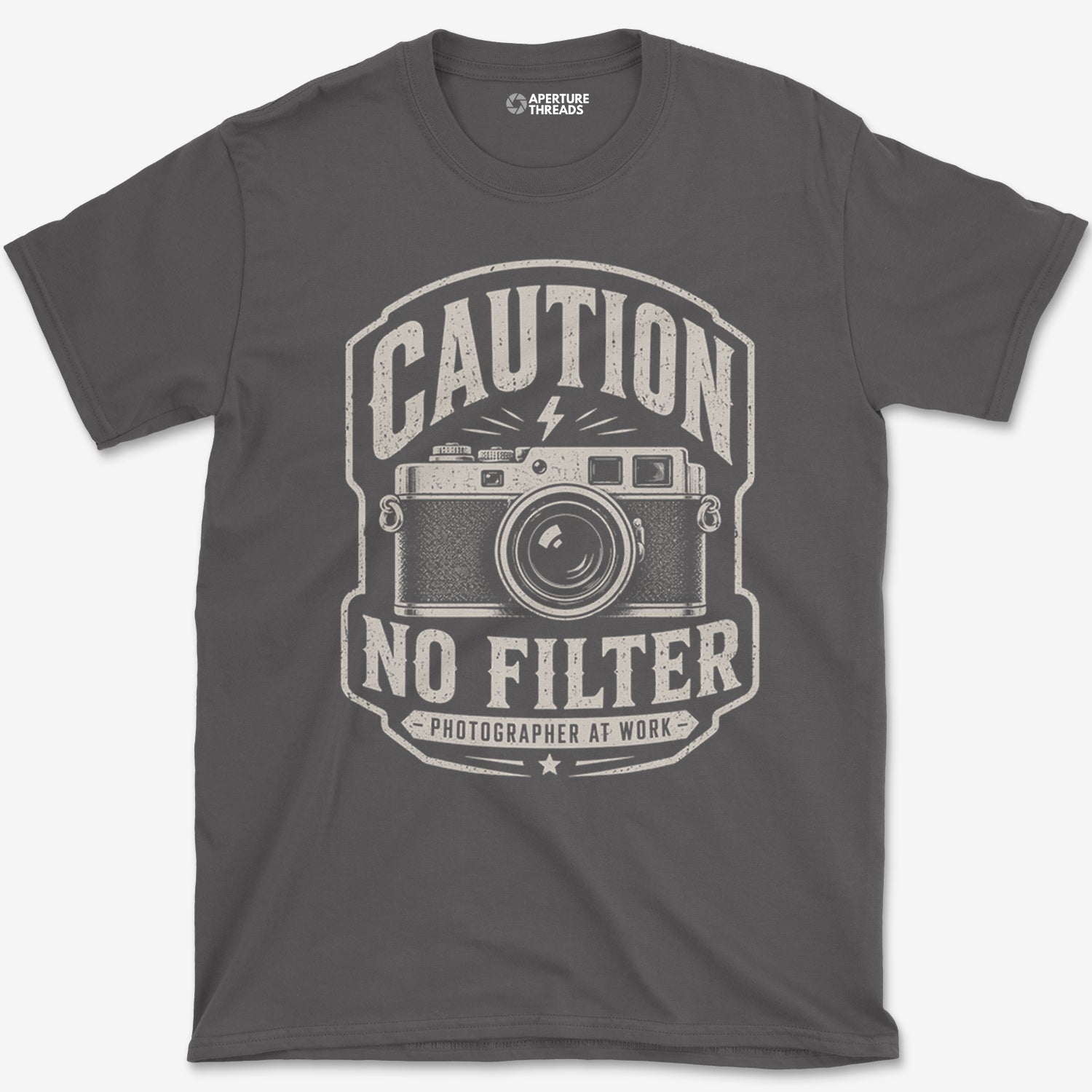 No Filter Badge T-Shirt