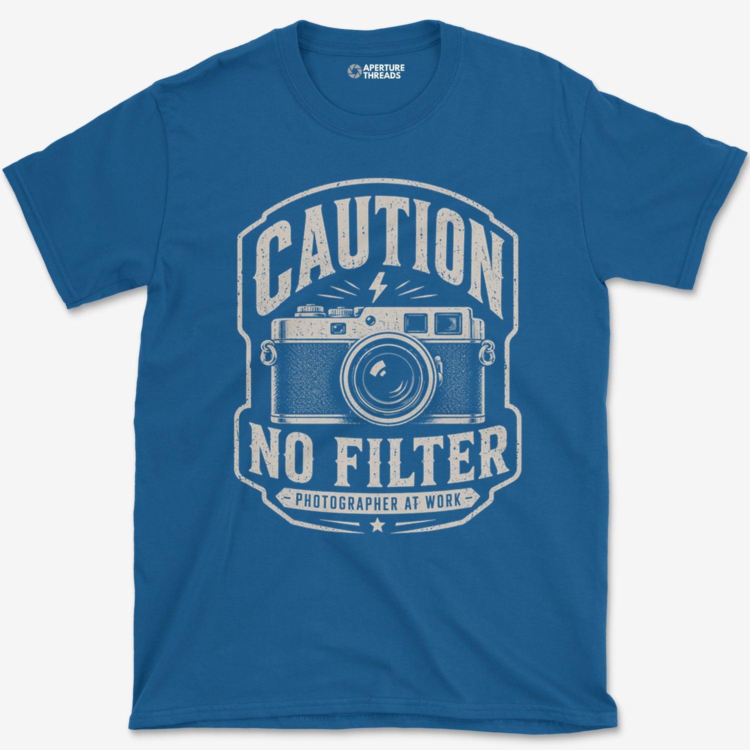 No Filter Badge T-Shirt