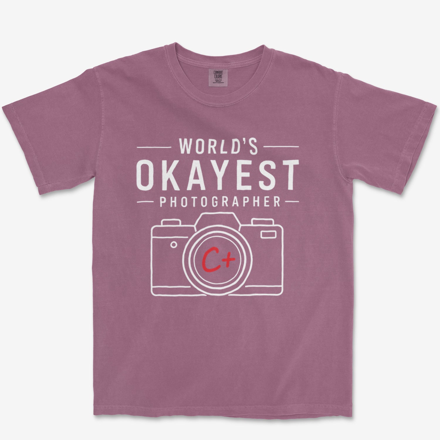 Okayest Photographer Heavyweight Tee