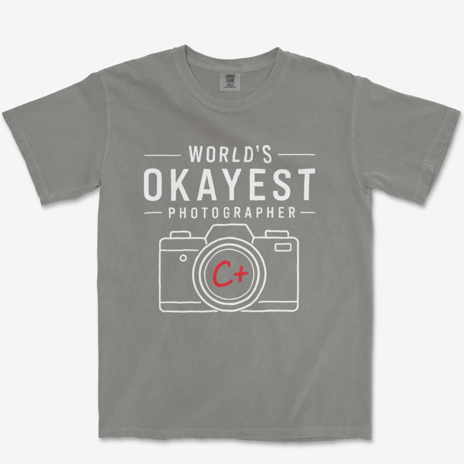 Okayest Photographer Heavyweight Tee
