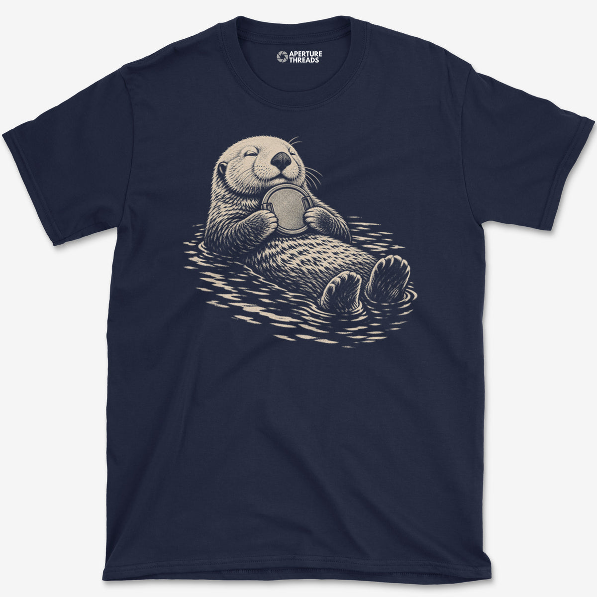 Otter Lens Cap T-Shirt