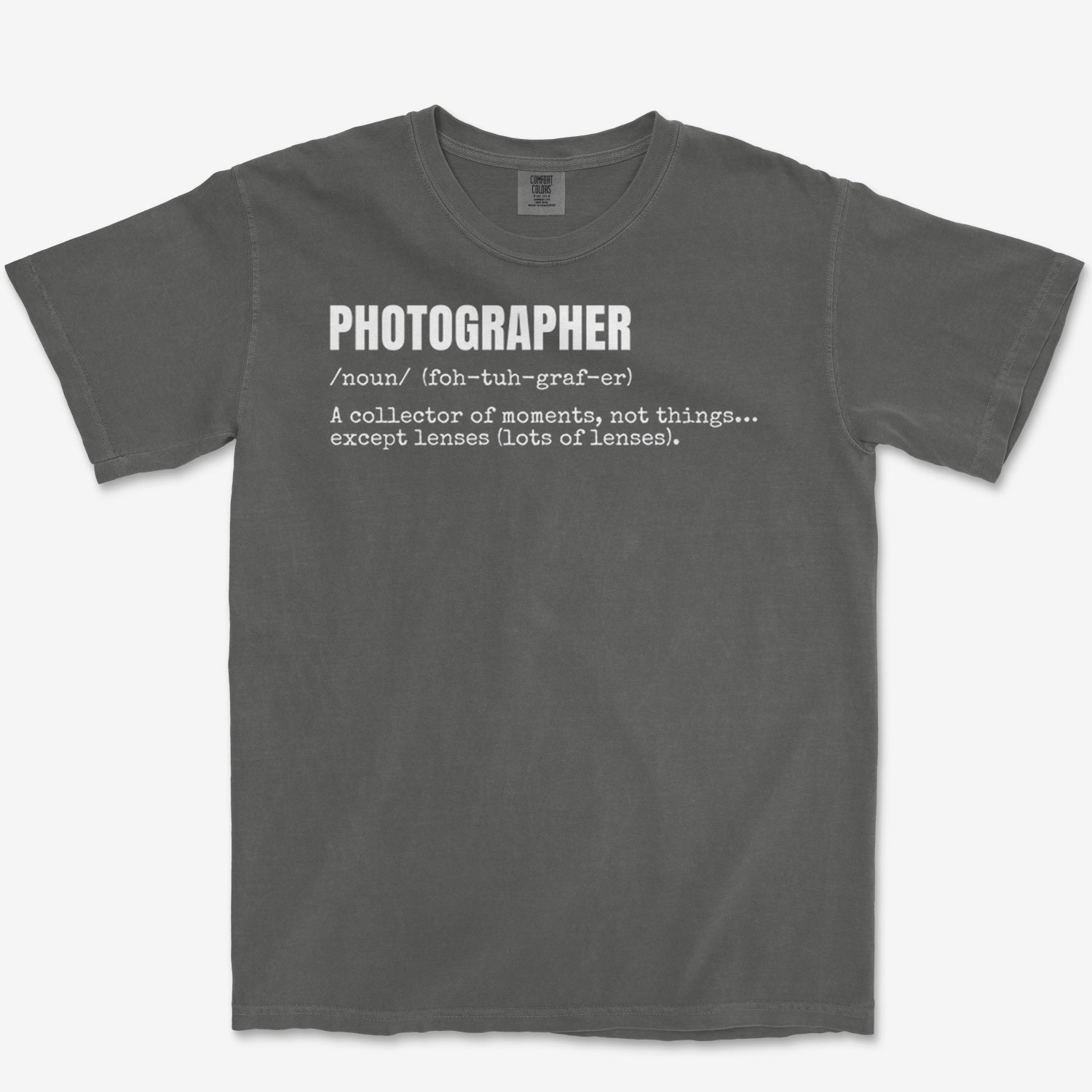 Photographer Definition Heavyweight Tee