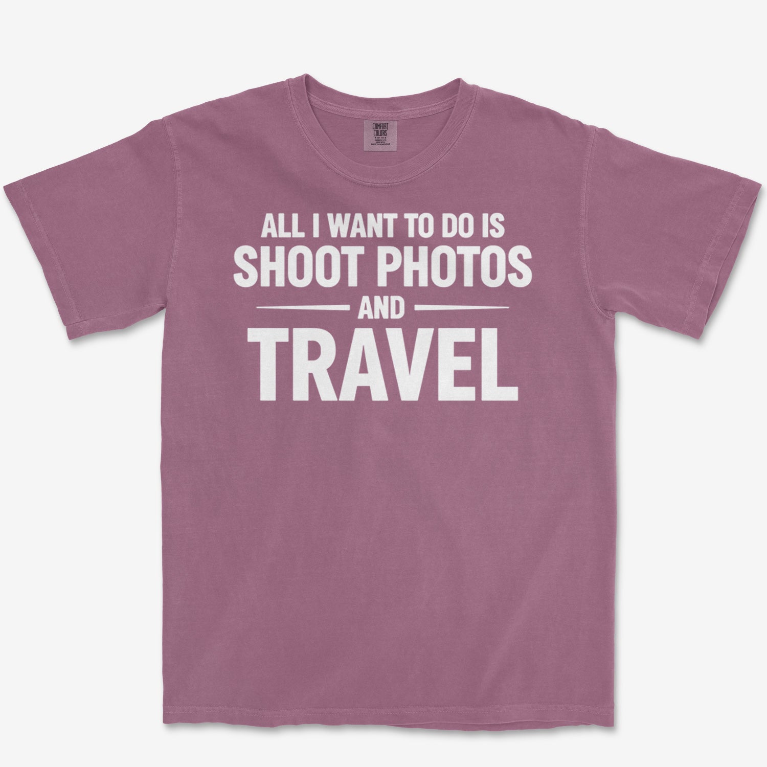 Photos & Travel Heavyweight Tee