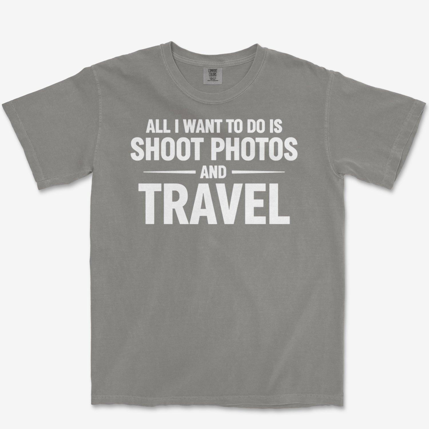 Photos & Travel Heavyweight Tee