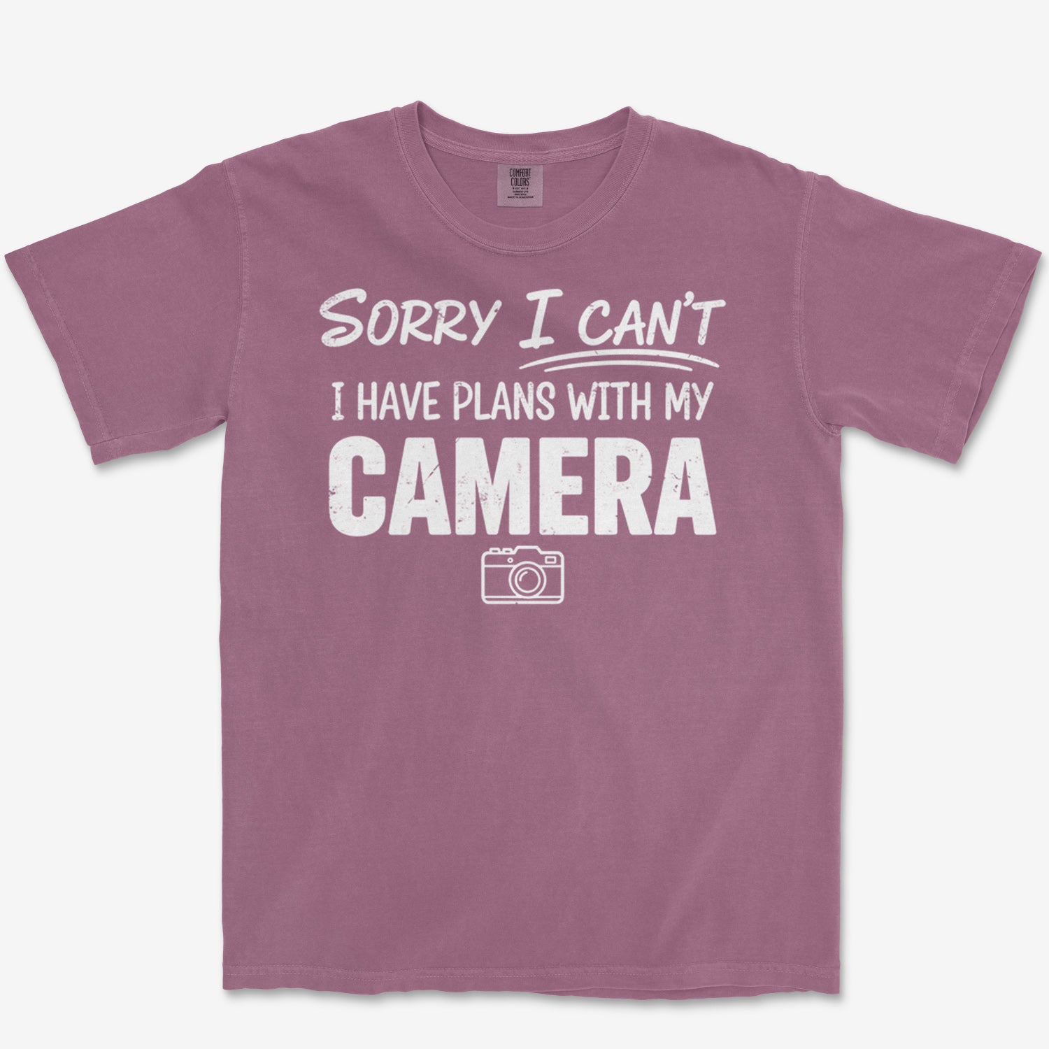 Plans With Camera Heavyweight Tee