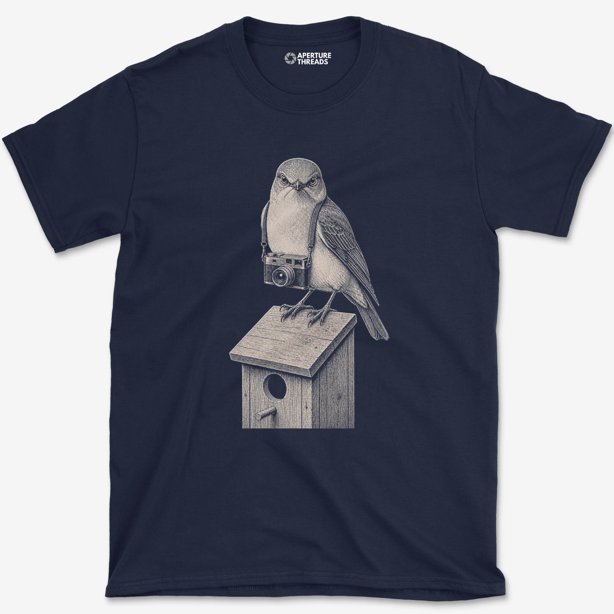 Rangefinder Bluebird T-Shirt — navy