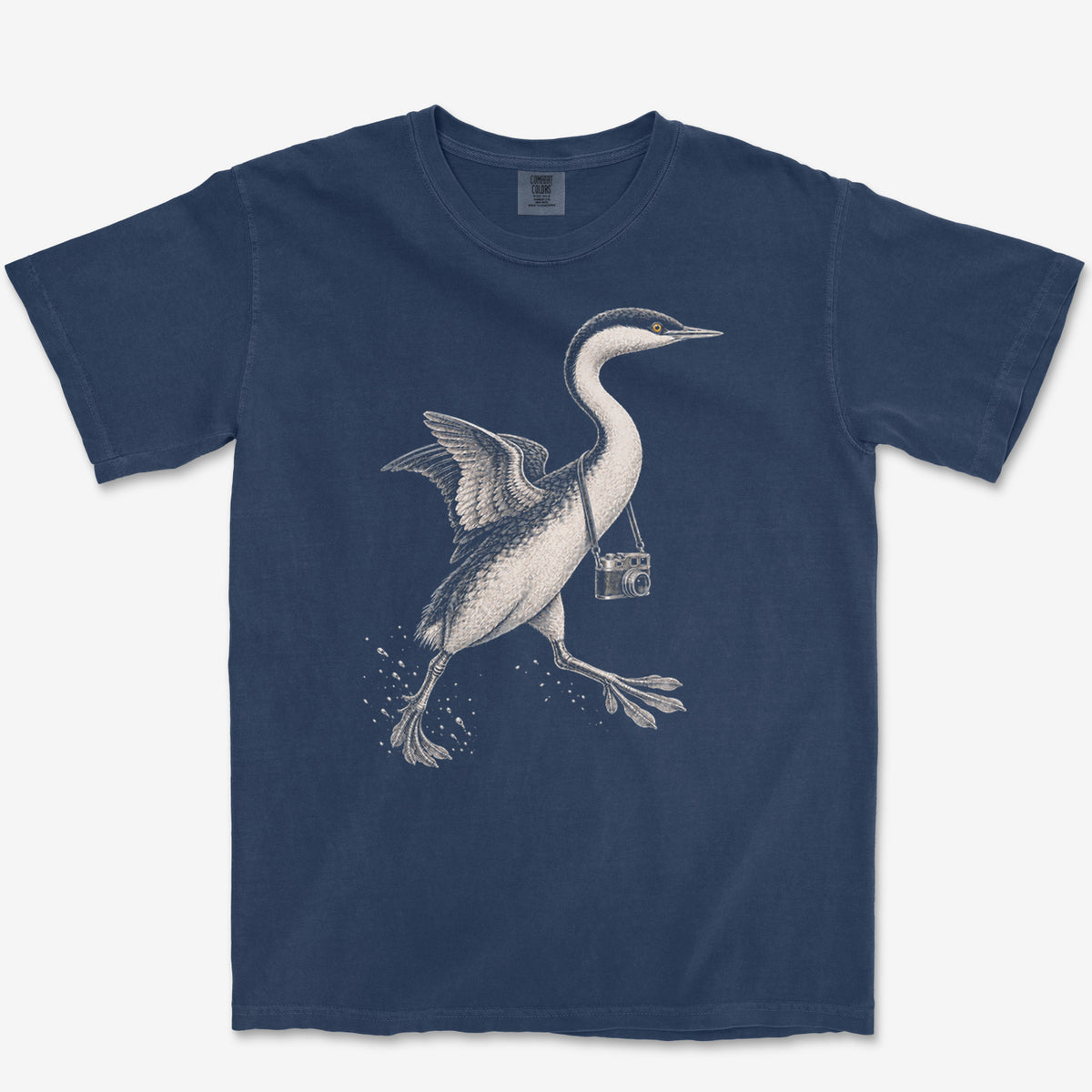 Rangefinder Grebe Heavyweight Tee
