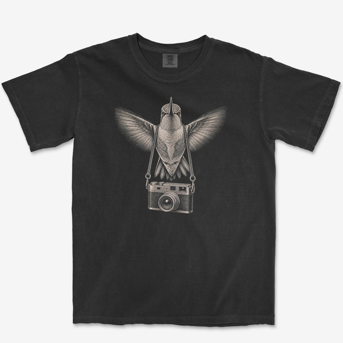 Rangefinder Hummingbird Tee — black