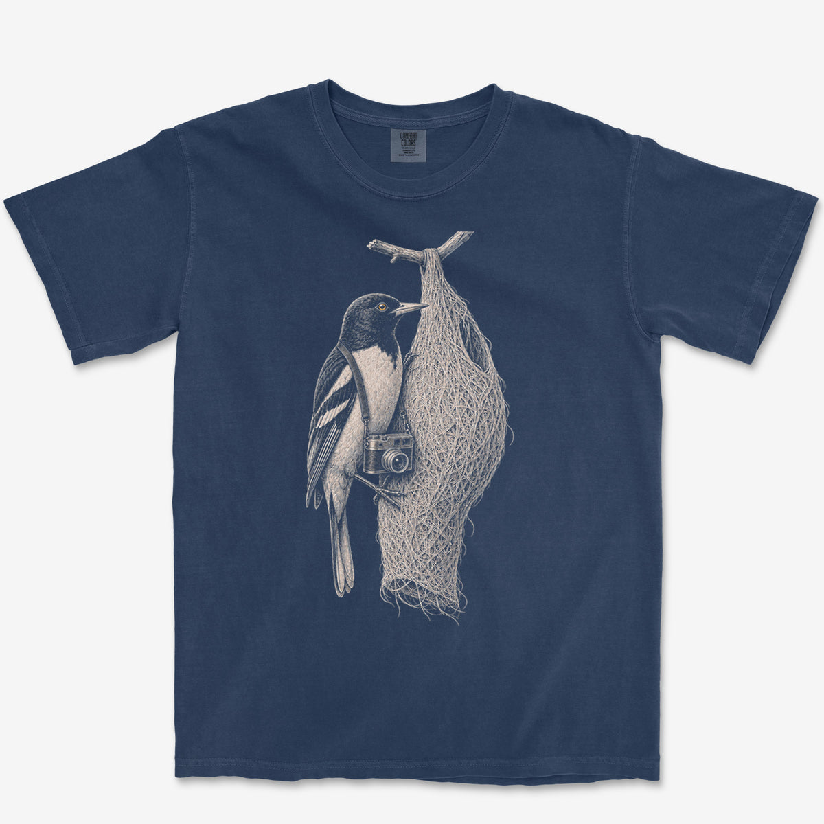 Rangefinder Oriole Tee — true navy