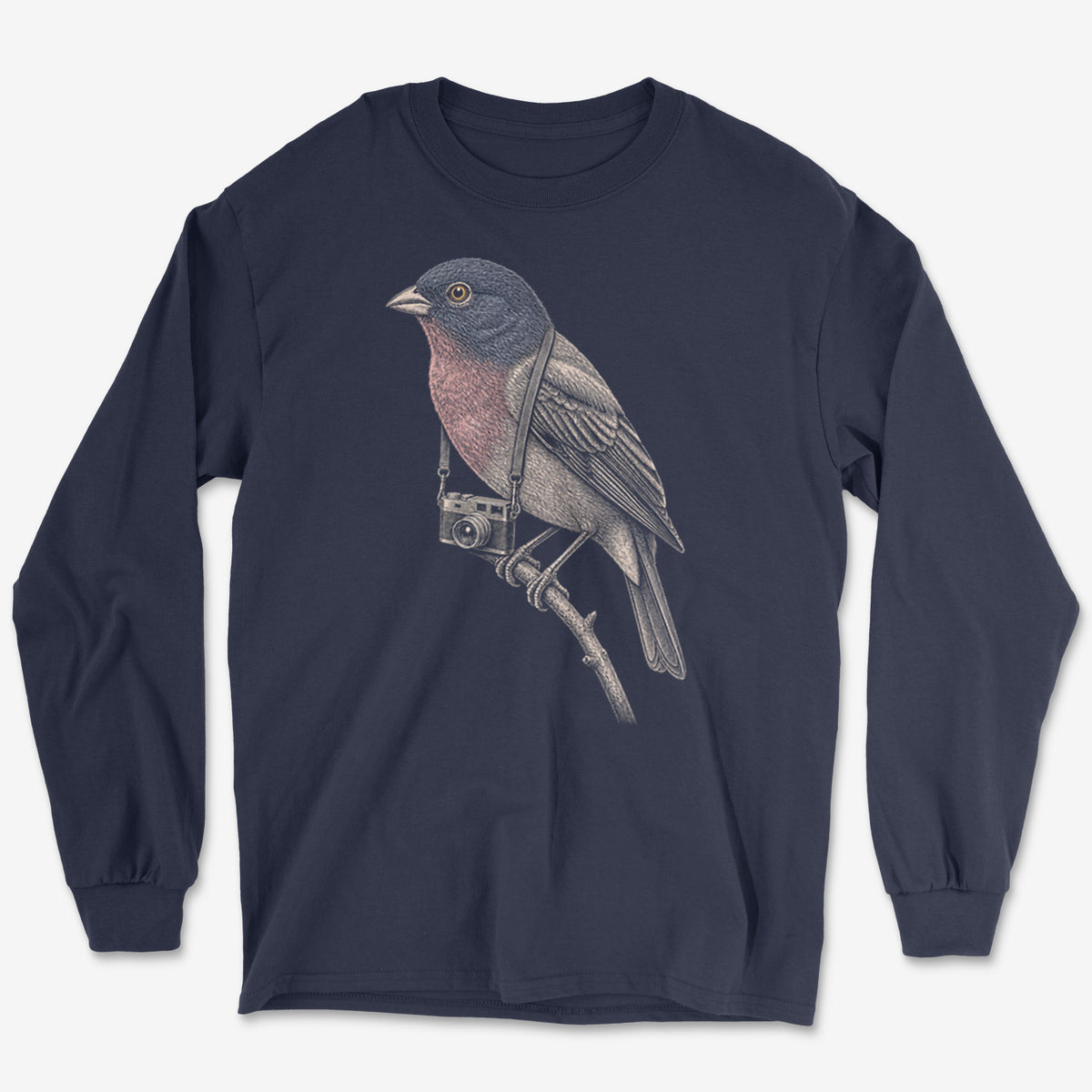 Rangefinder Painted Bunting Colour Long Sleeve Tee