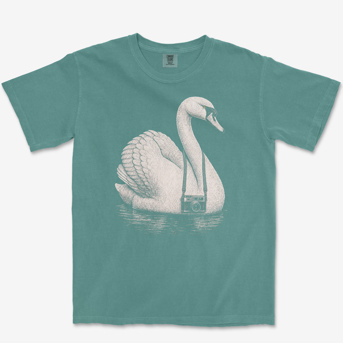 Rangefinder Swan Tee — blue spruce