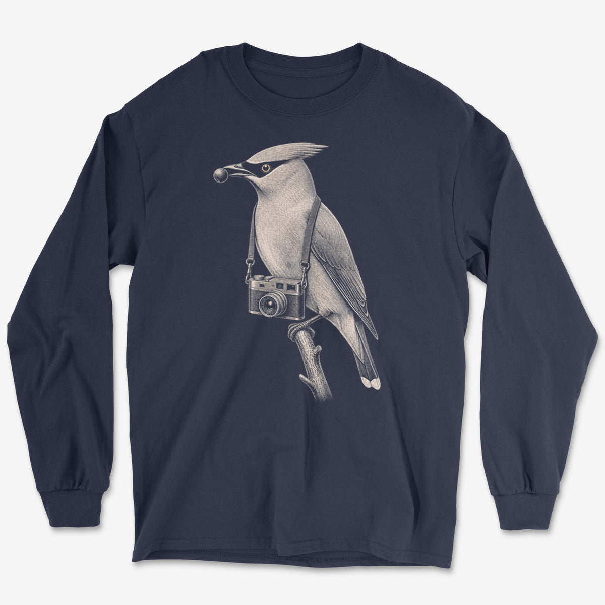 Rangefinder Waxwing Long Sleeve Tee