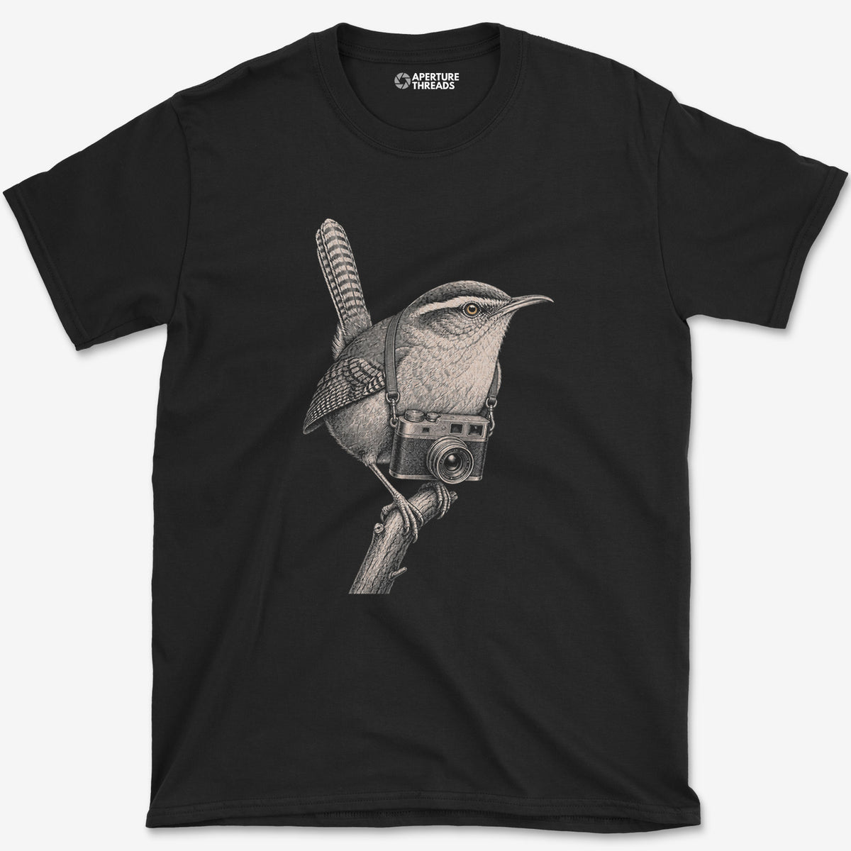 Rangefinder Wren T-Shirt — black