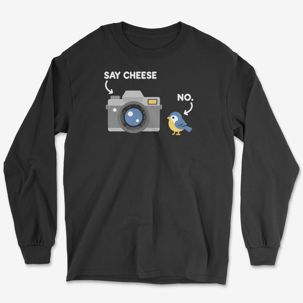 Say Cheese Long Sleeve Tee