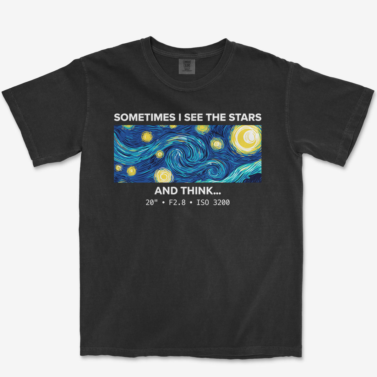 T-Shirt Black / S See The Stars Heavyweight Tee