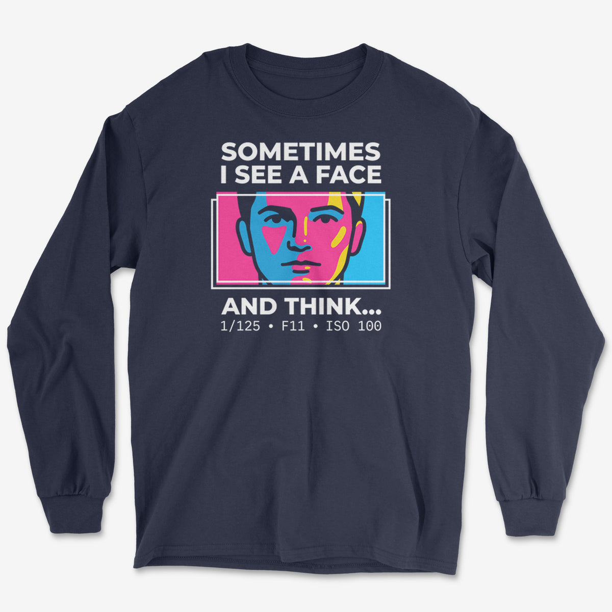 See A Face Long Sleeve Tee