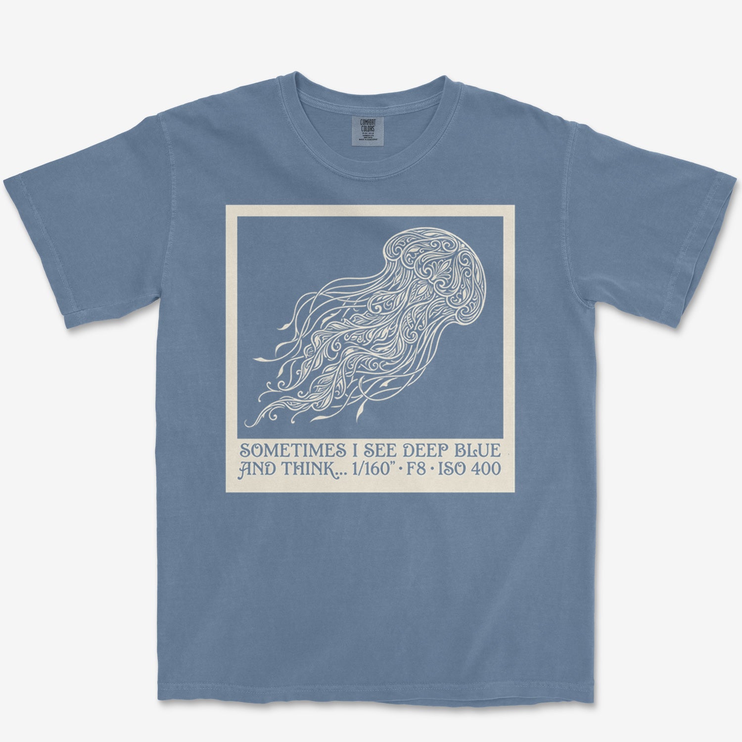 See Deep Blue Heavyweight Tee