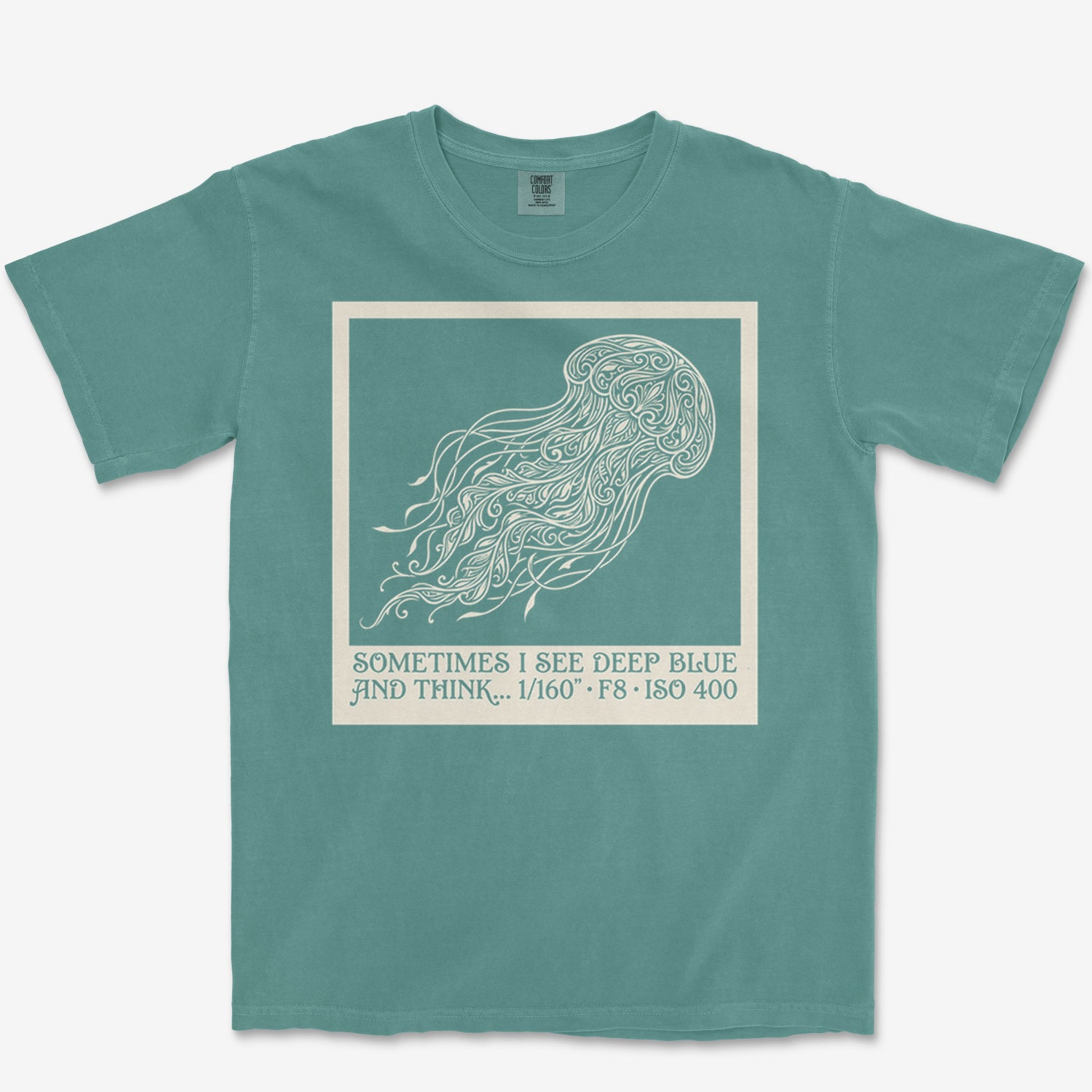 See Deep Blue Heavyweight Tee