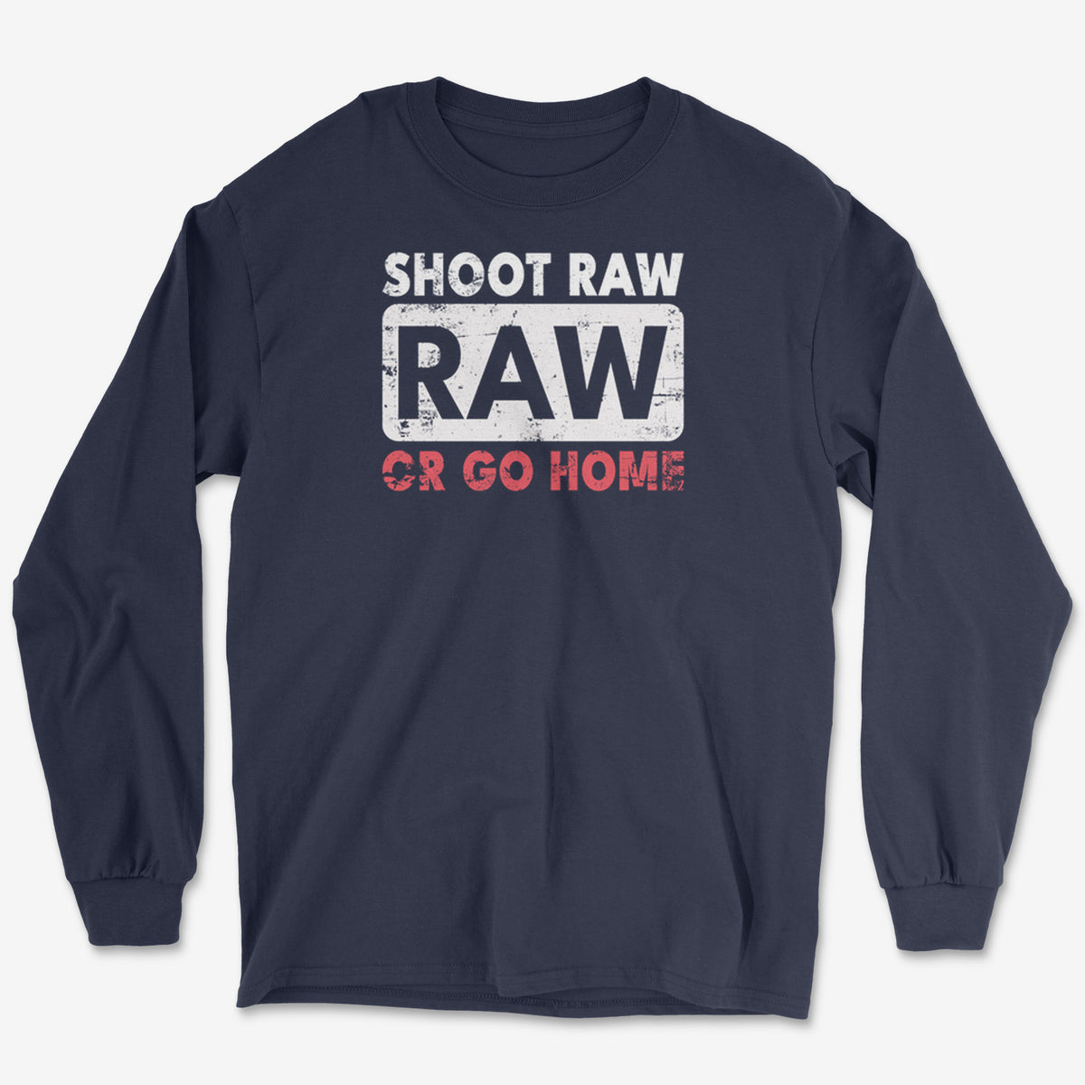 Shoot RAW Long Sleeve Tee