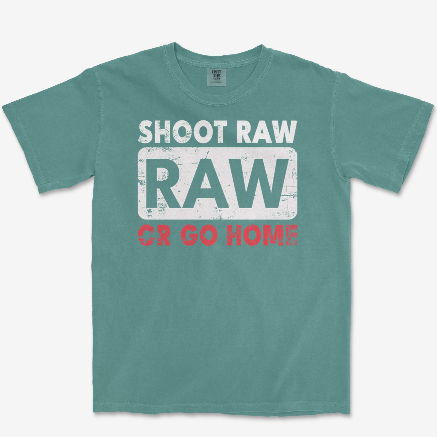 Shoot RAW Heavyweight Tee