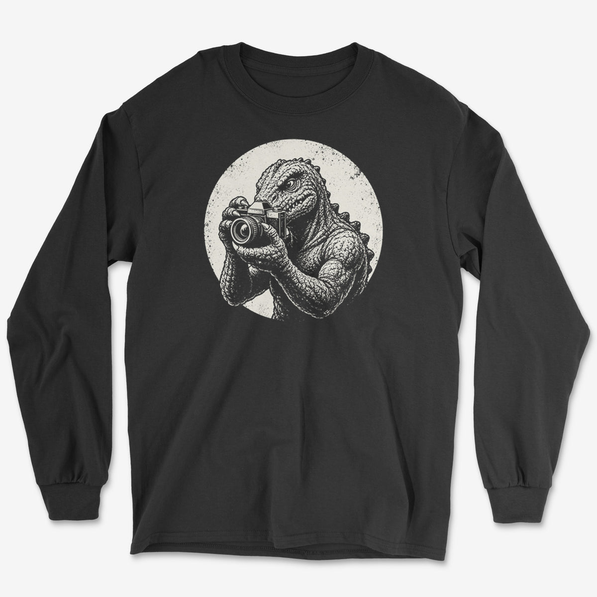 Shutterasaurus Rex Long Sleeve Tee