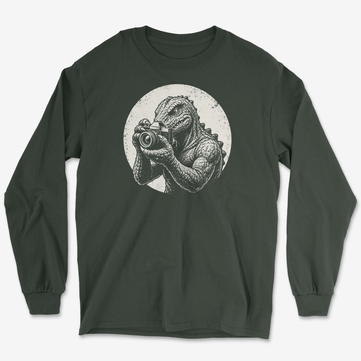 Shutterasaurus Rex Long Sleeve Tee