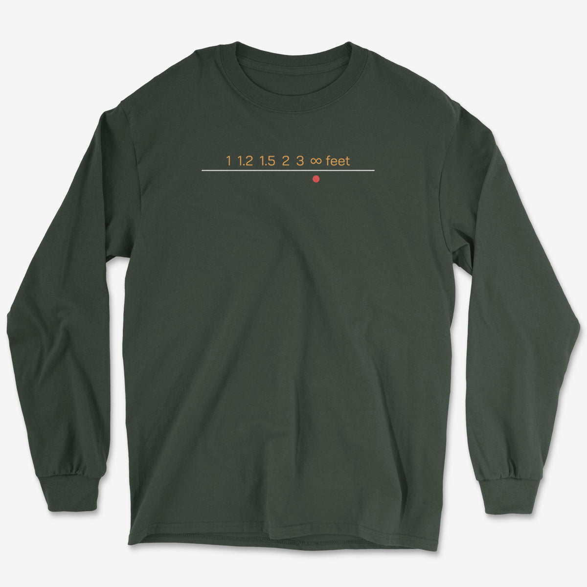 Split Horizon Line Long Sleeve Tee