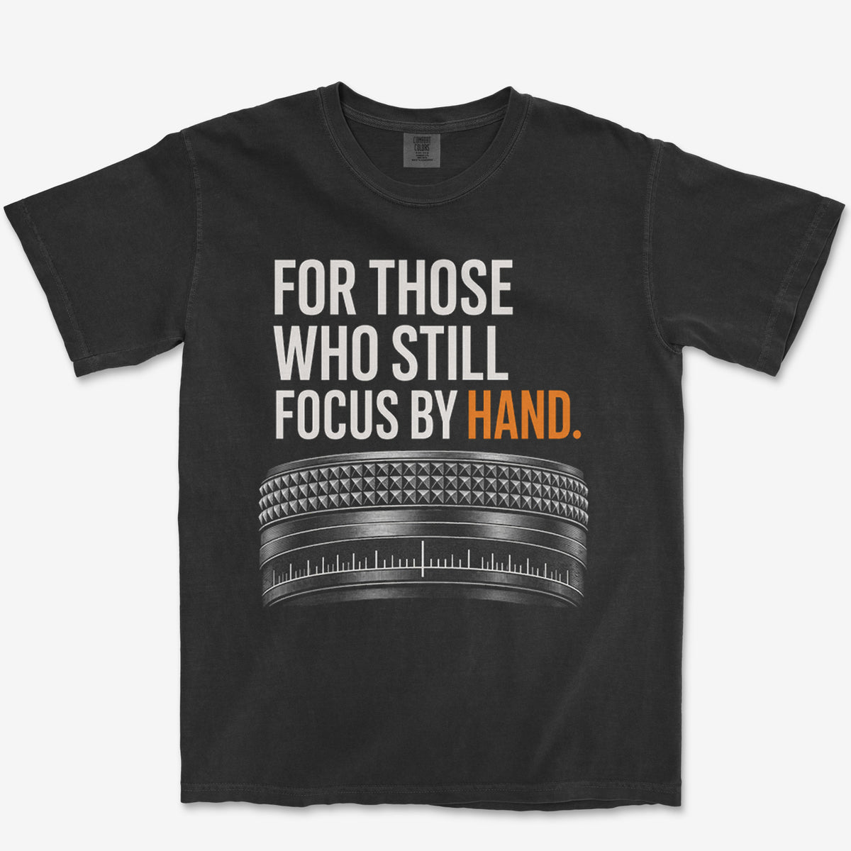 Still Focusing By Hand Heavyweight Tee