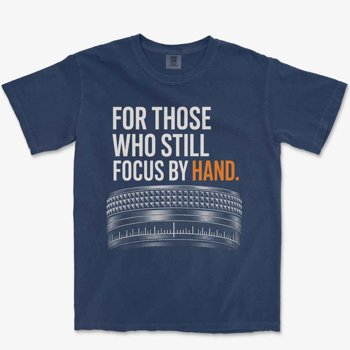 Still Focusing By Hand Heavyweight Tee
