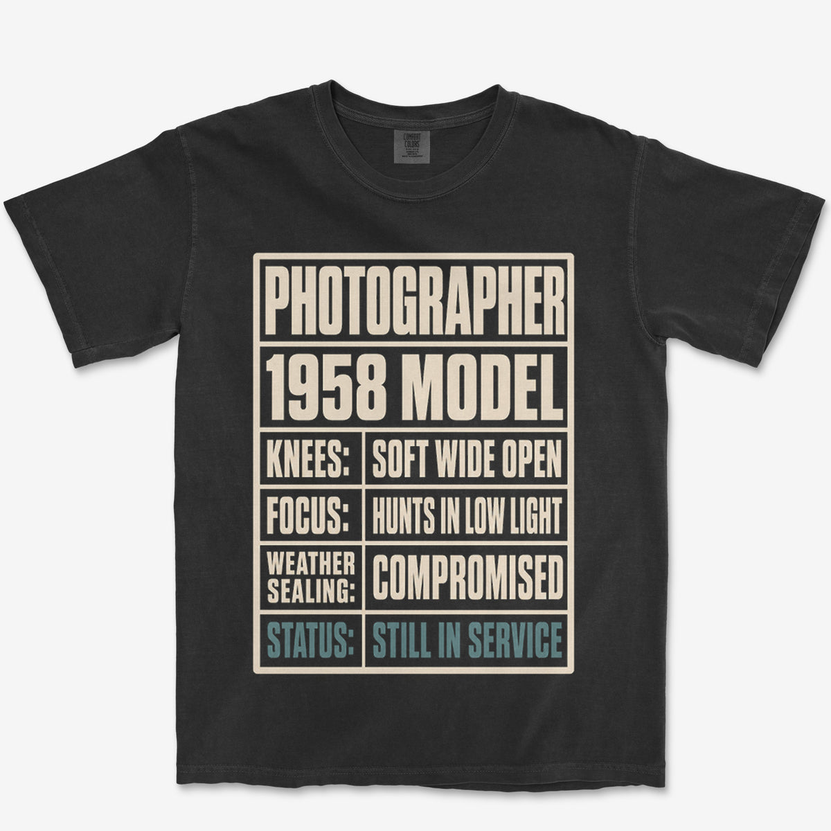 Still In Service Heavyweight Tee