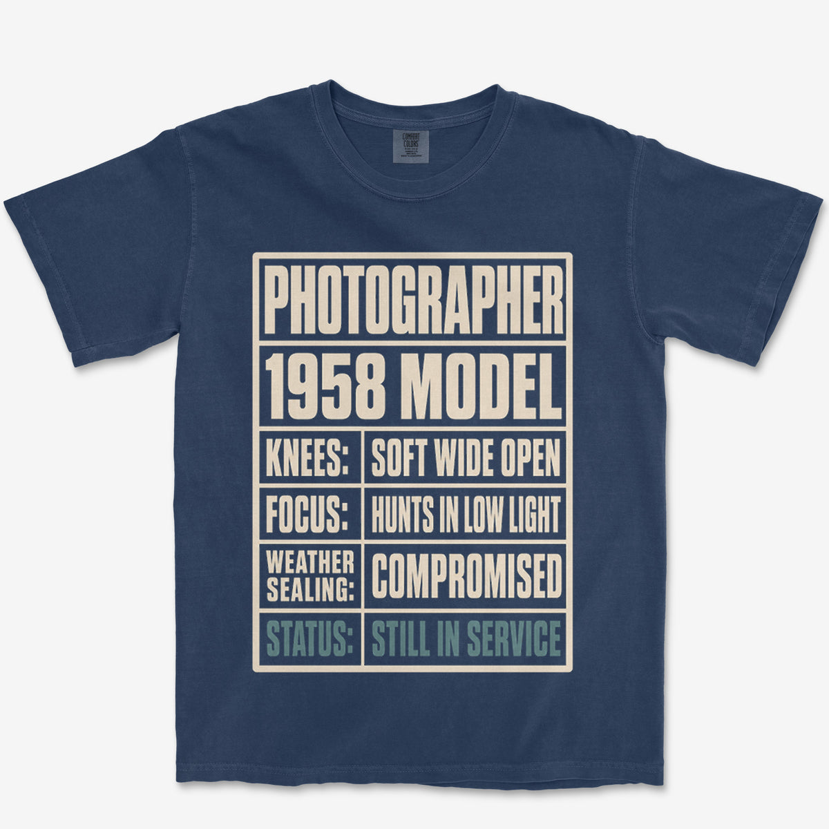 Still In Service Heavyweight Tee