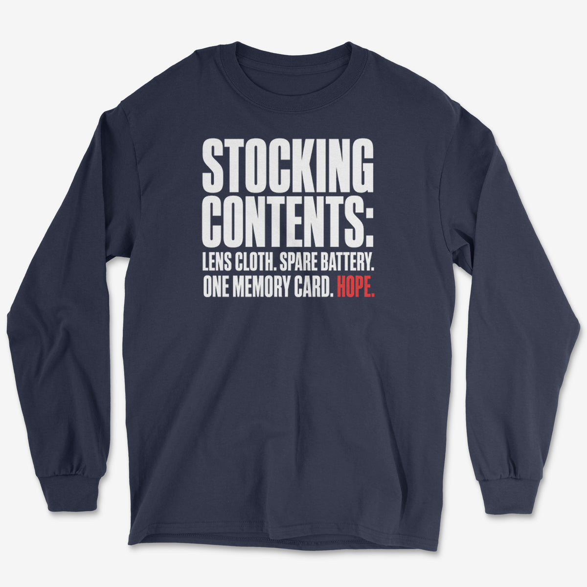Stocking Contents Long Sleeve Tee