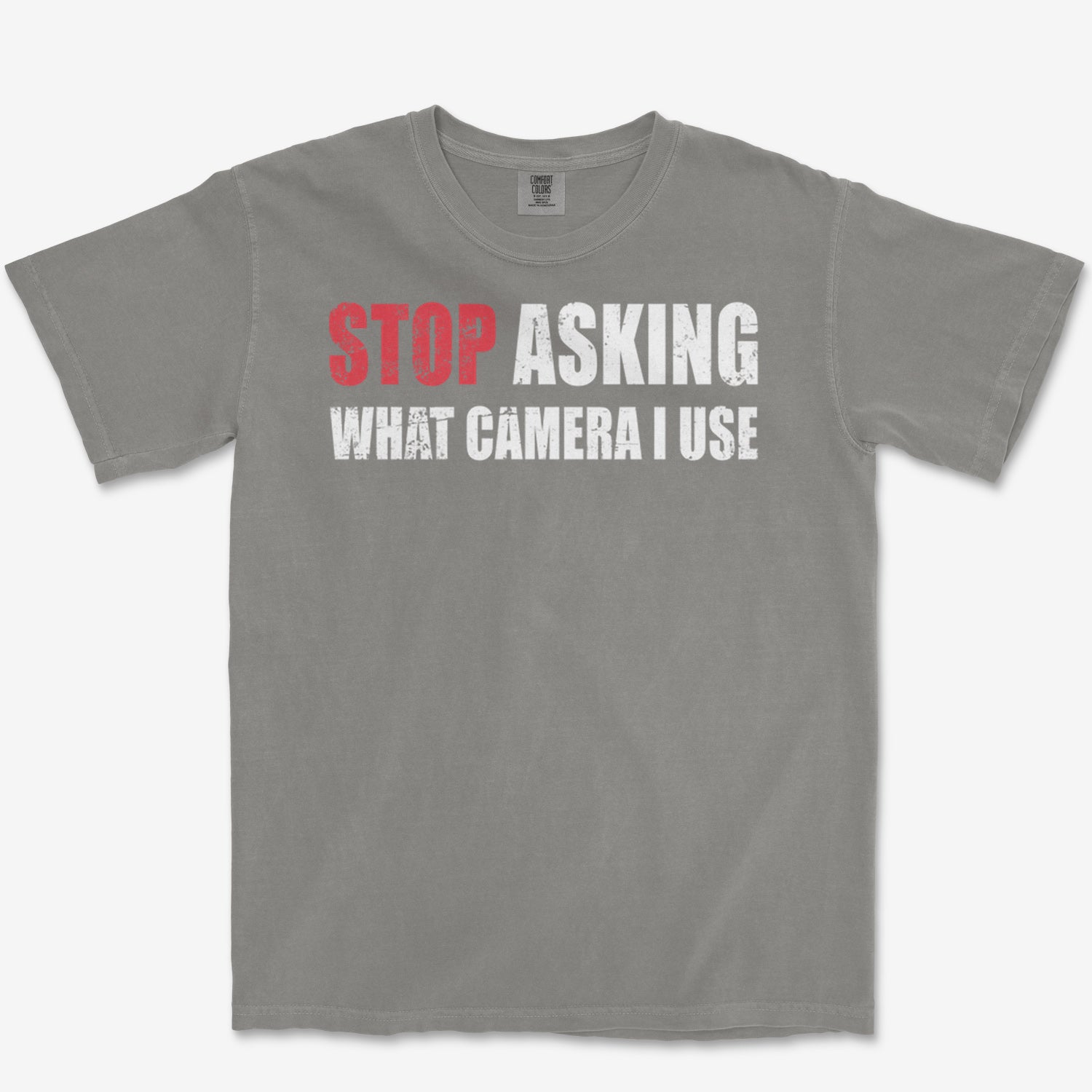 Stop Asking Heavyweight Tee