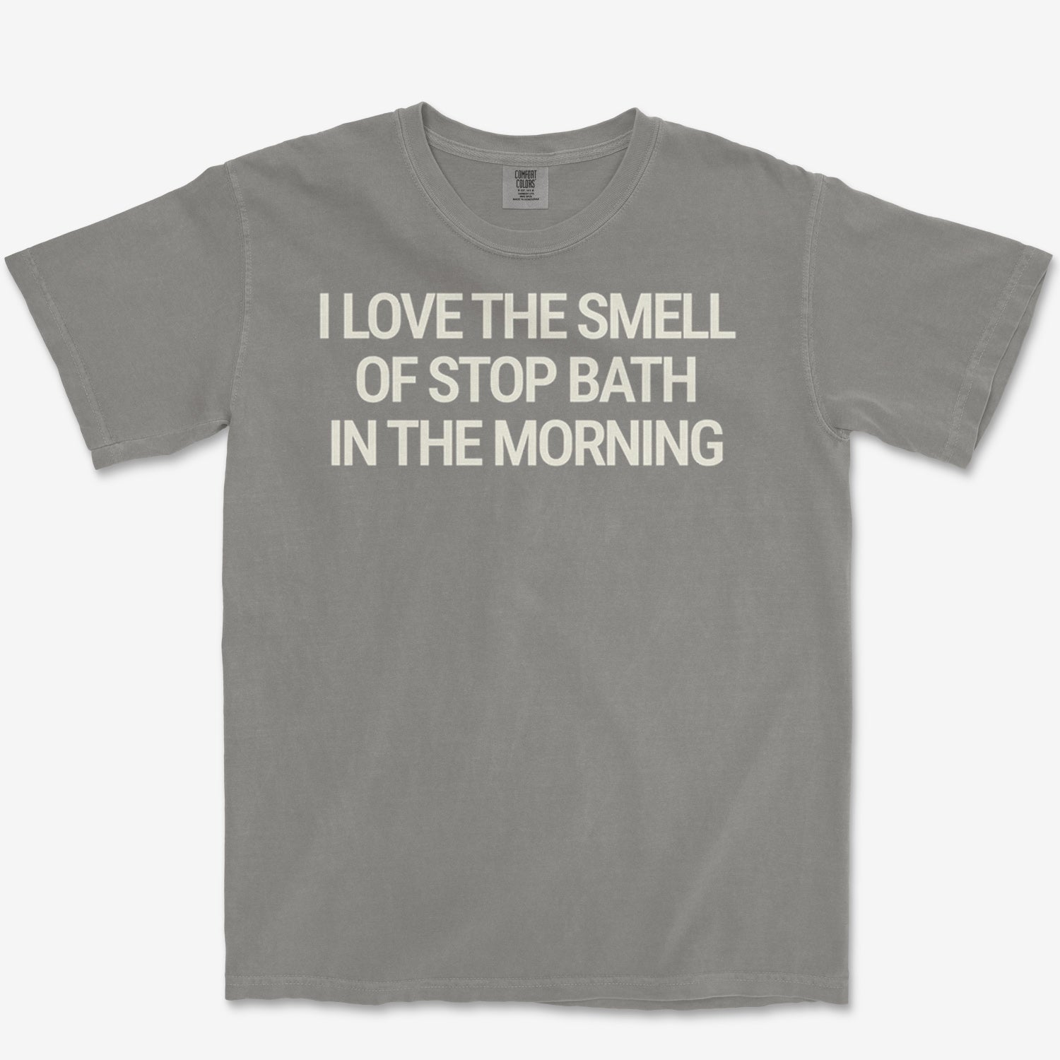 Stop Bath Heavyweight Tee