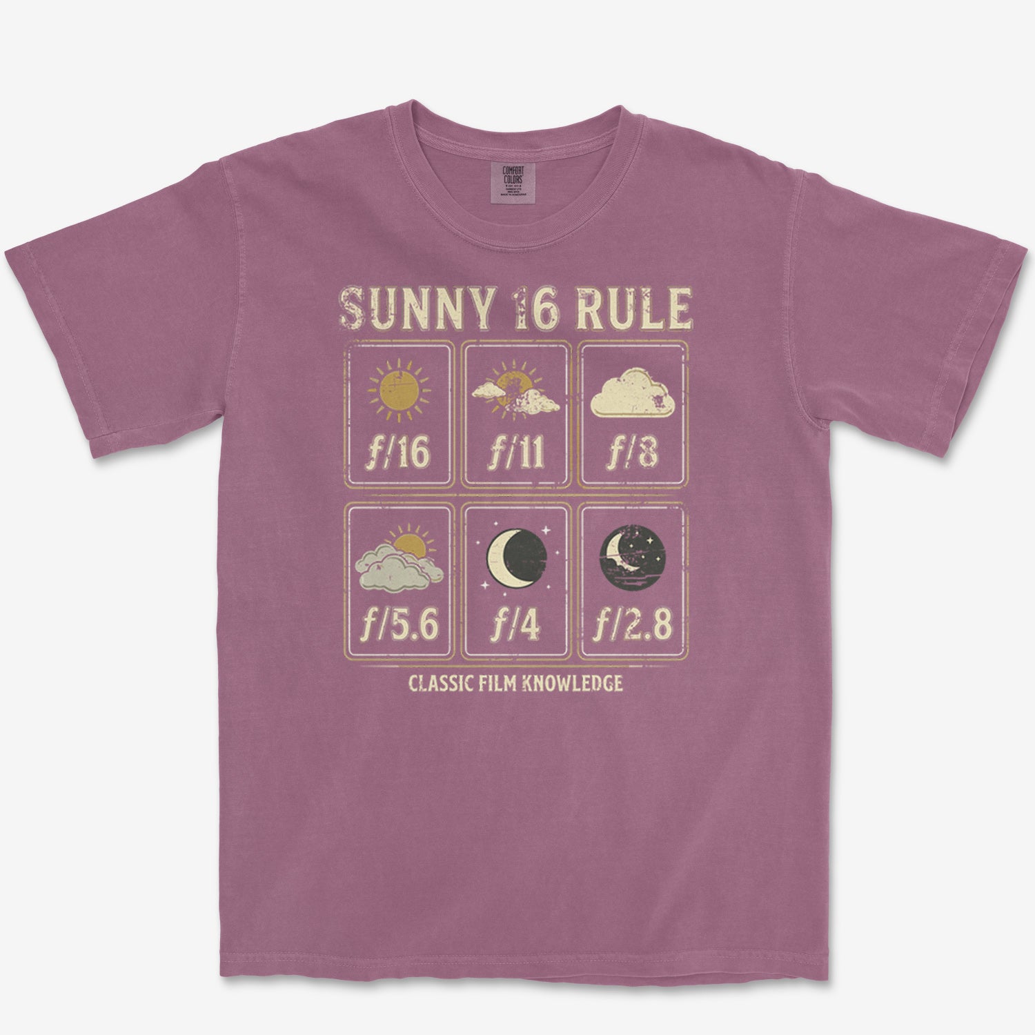 Sunny 16 Rule Heavyweight Tee