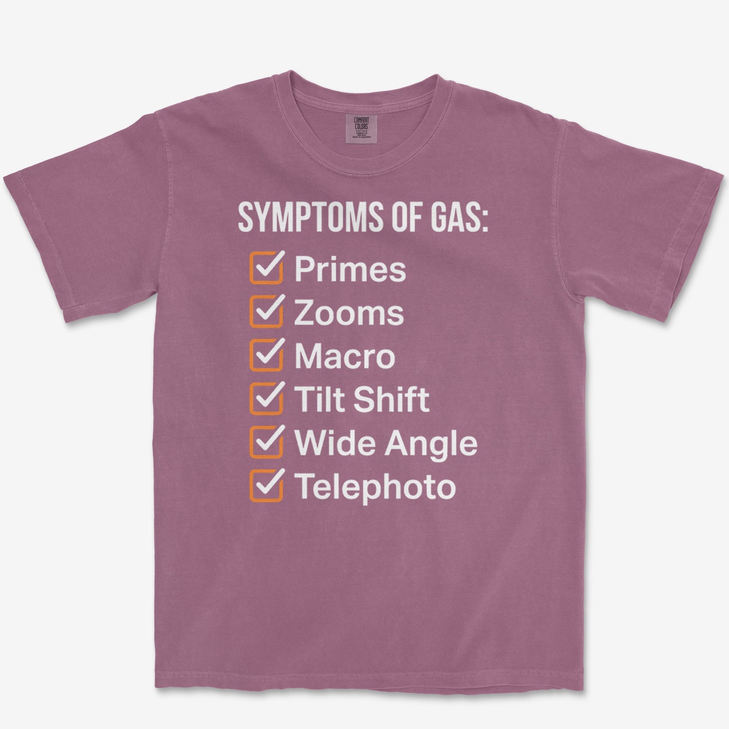 Symptoms Of Gas Heavyweight Tee