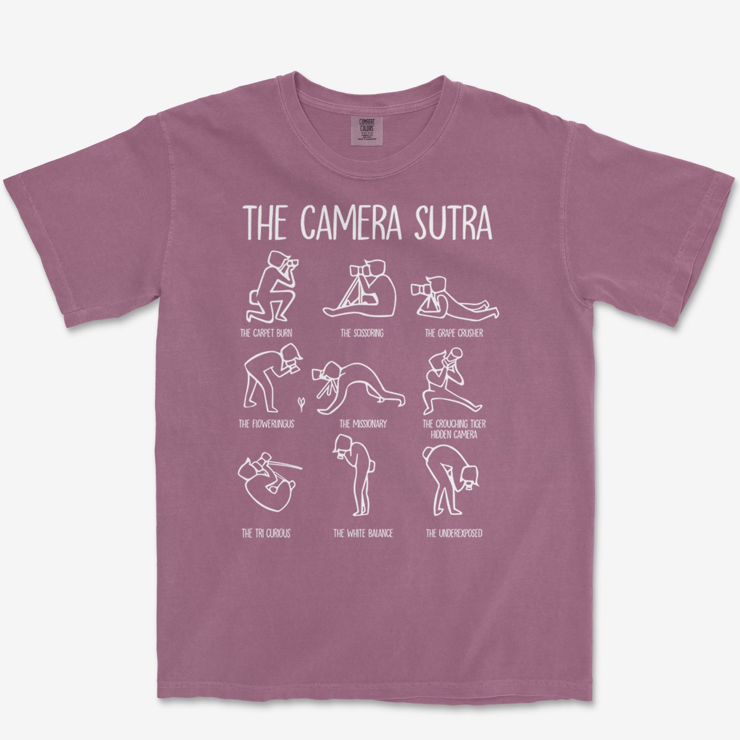 The Camera Sutra Heavyweight Tee