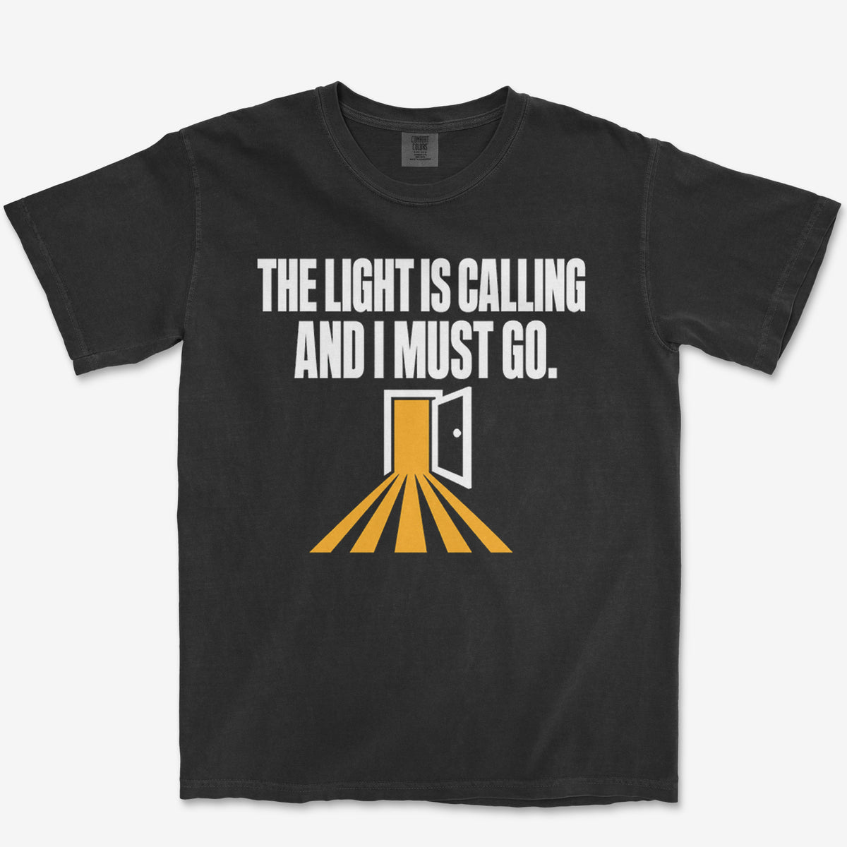 The Light Is Calling Heavyweight Tee