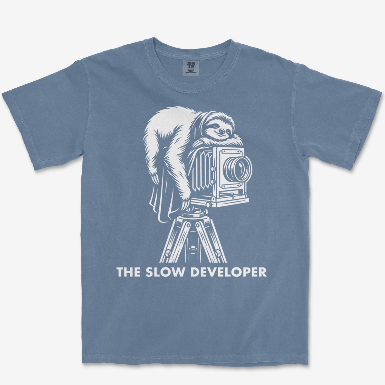 The Sloth Developer Heavyweight Tee
