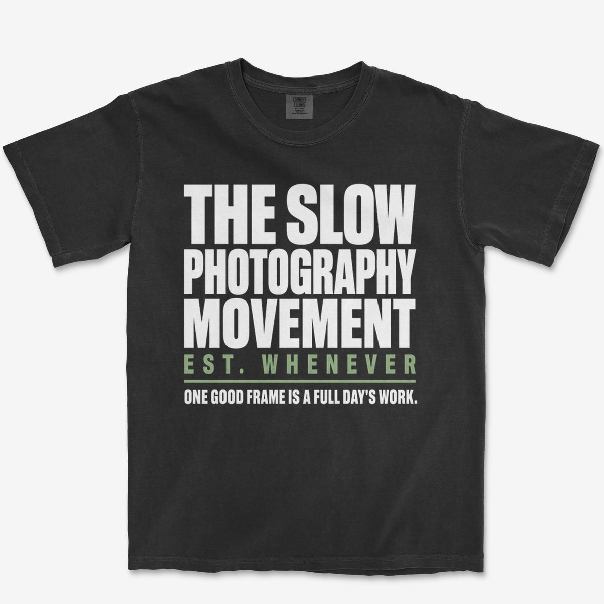 The Slow Photography Movement Heavyweight Tee