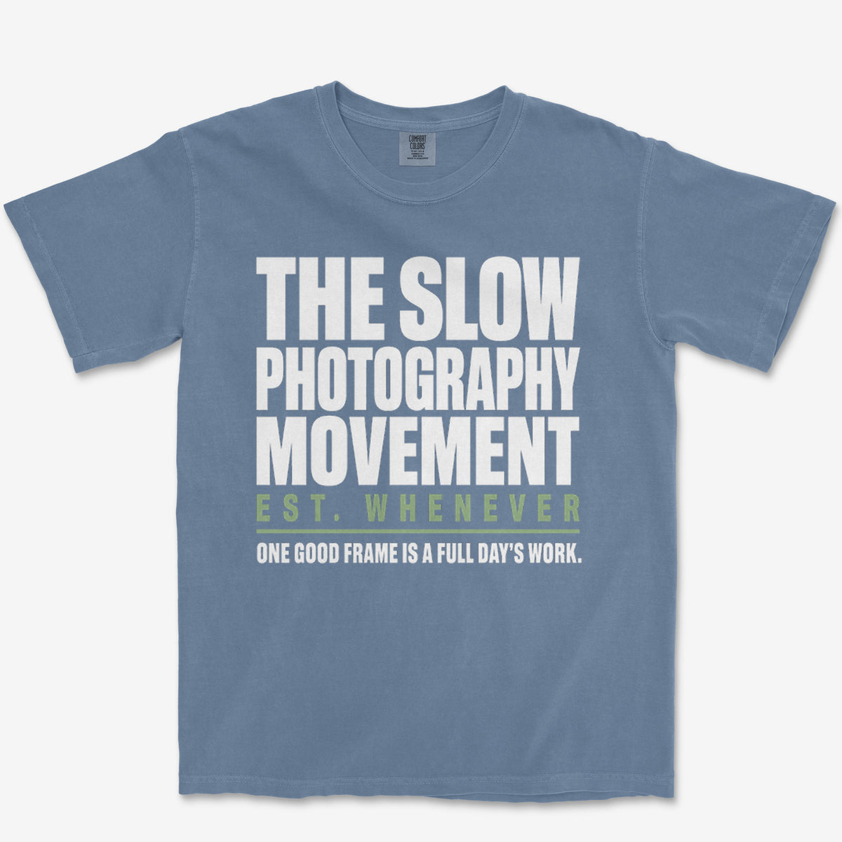 The Slow Photography Movement Heavyweight Tee