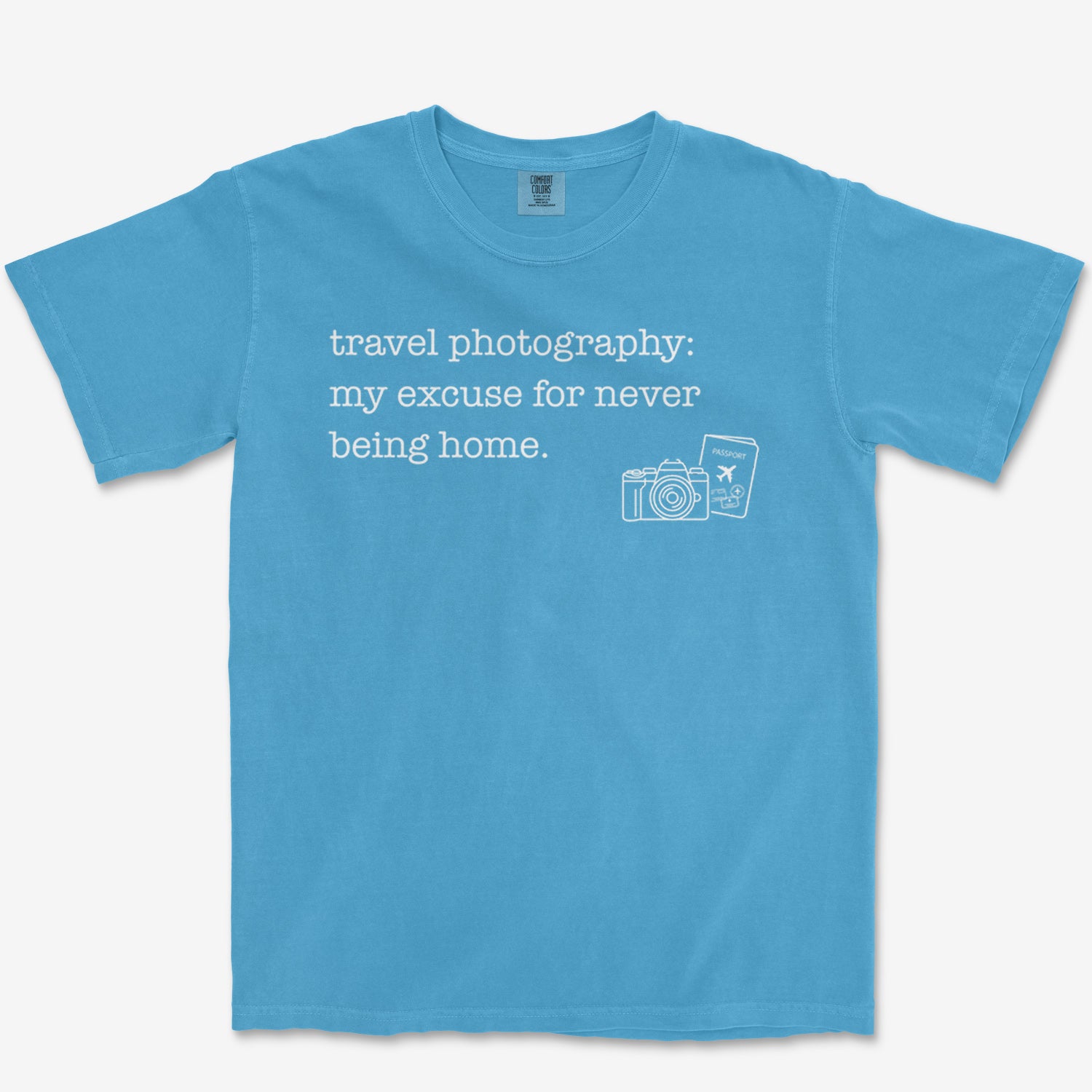 Travel Excuse Heavyweight Tee