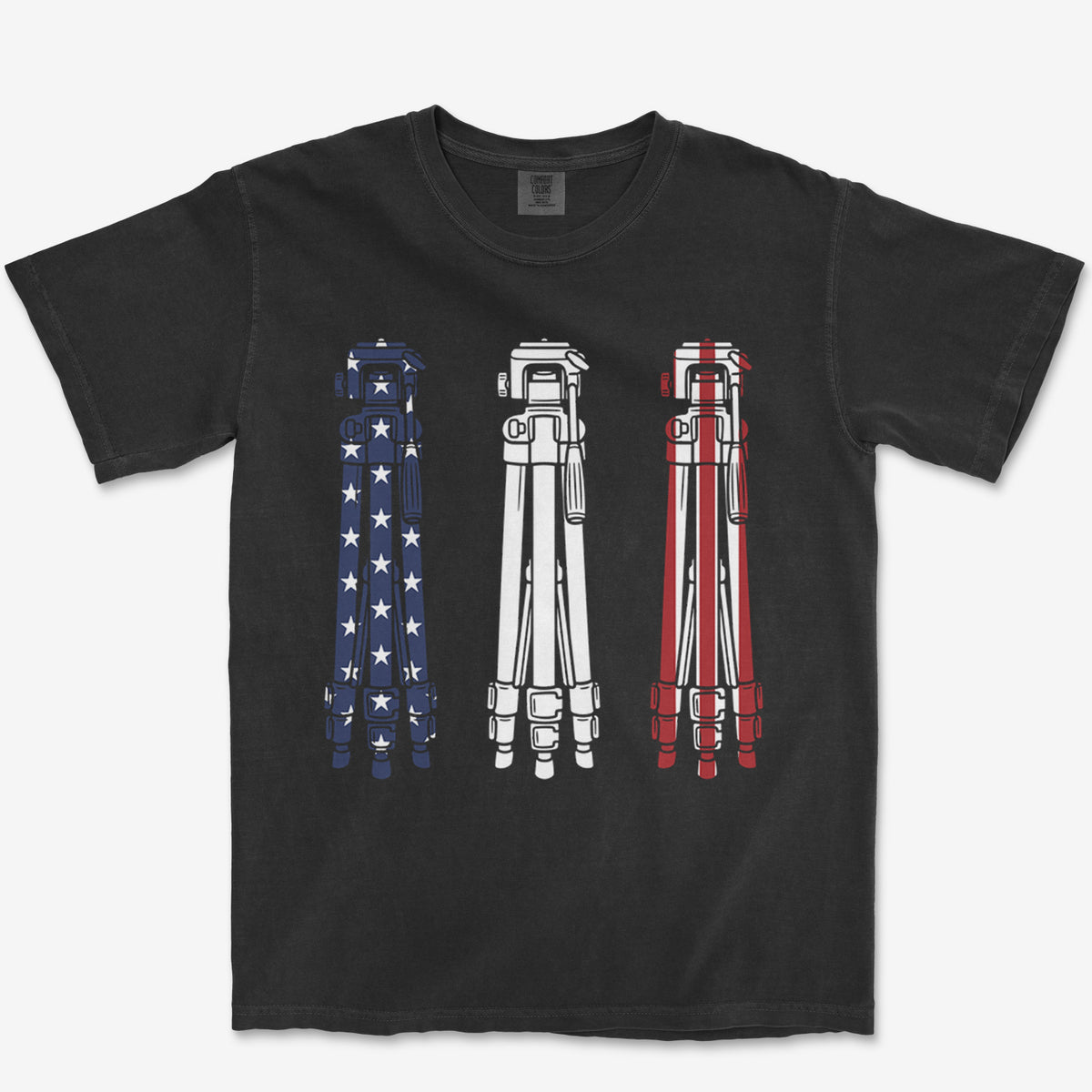 Tripod Triptych Heavyweight Tee