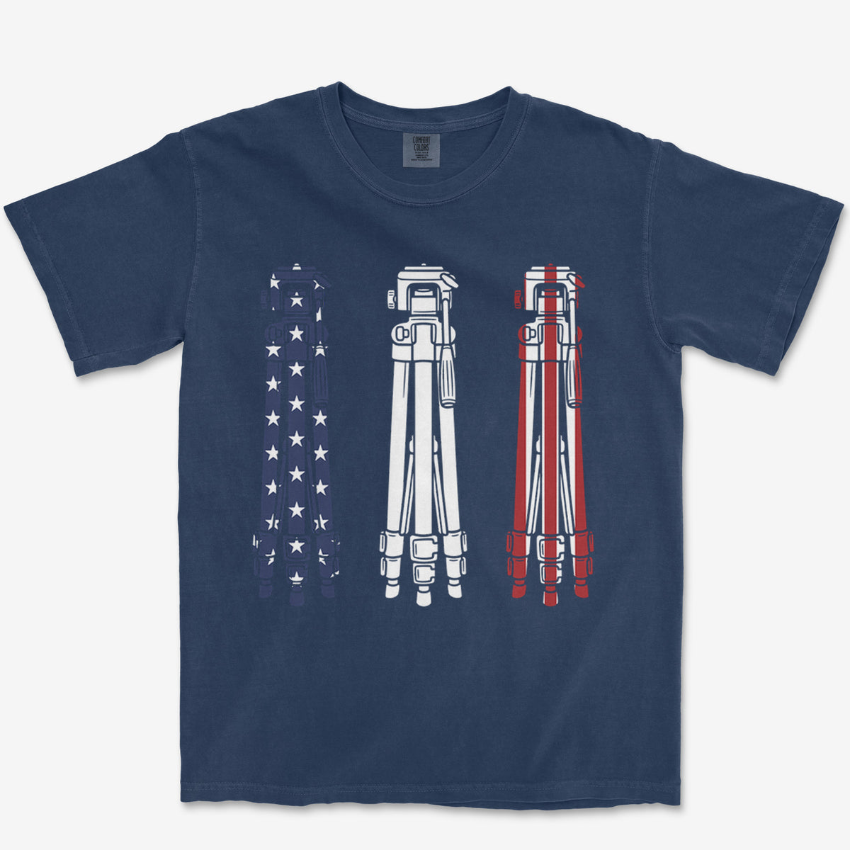 Tripod Triptych Heavyweight Tee