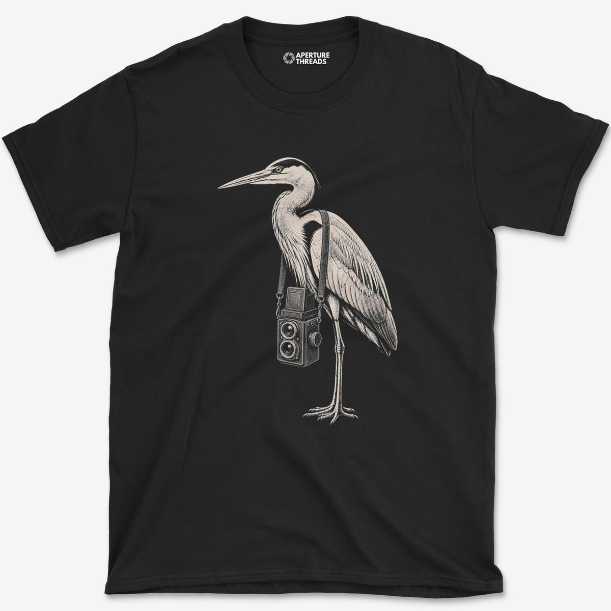 Twin Lens Heron T-Shirt