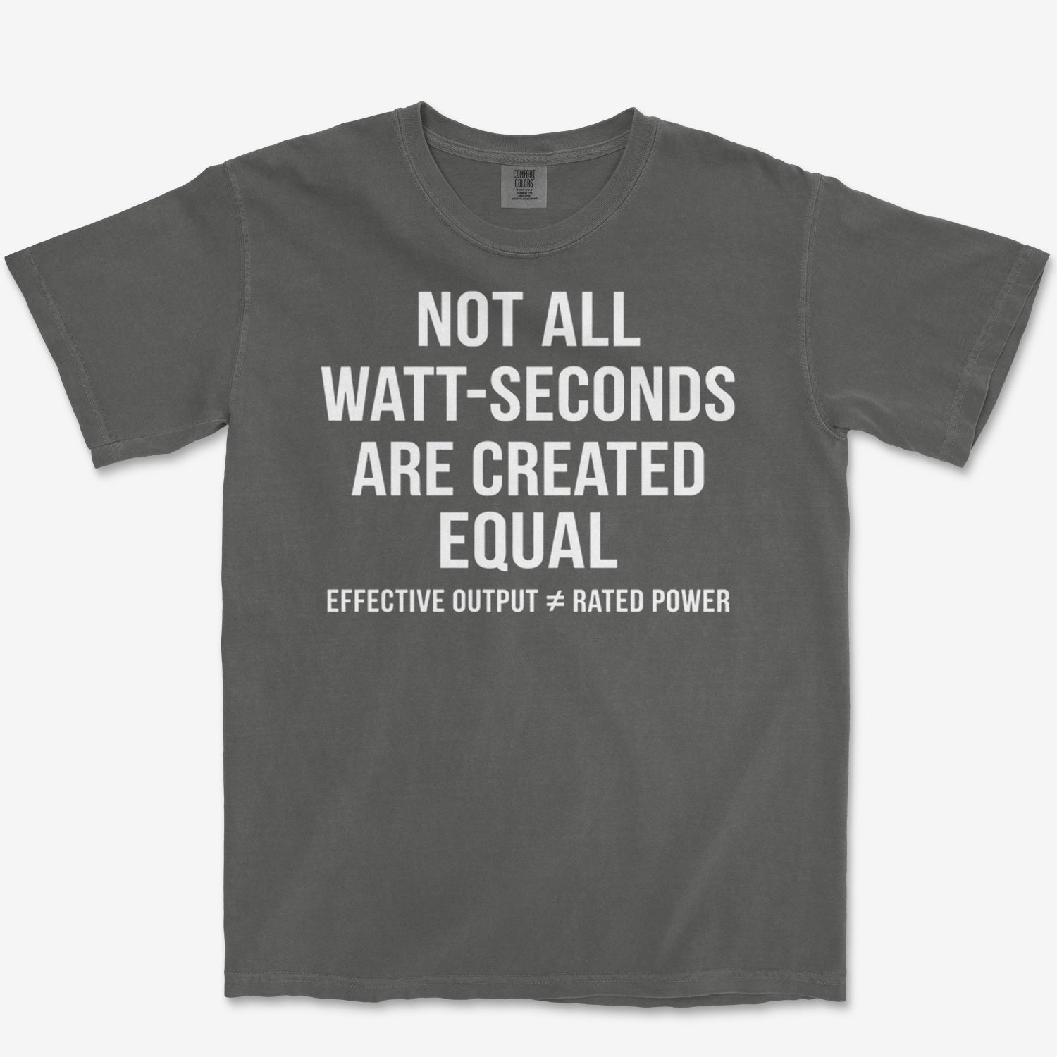 Watt-Seconds Heavyweight Tee