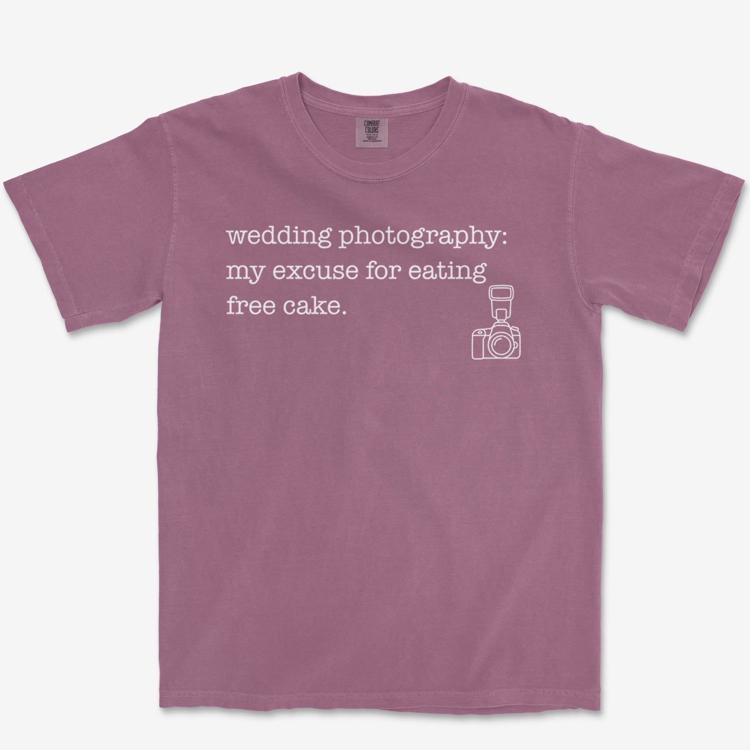 Wedding Excuse Heavyweight Tee