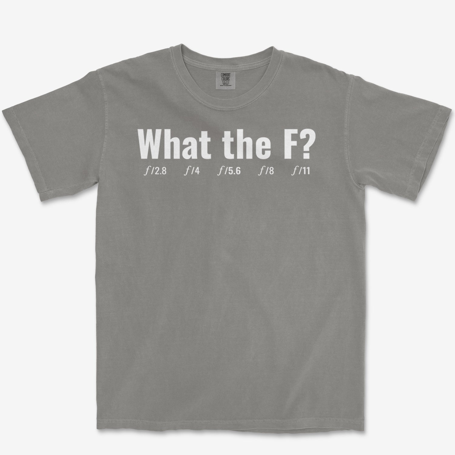 What The F Heavyweight Tee